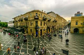 Апартаменты Luxary Apartment On Nizami 80 Баку Апартаменты с балконом-3