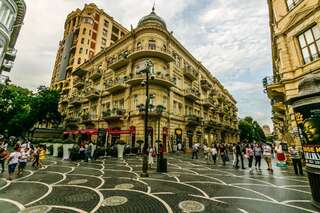 Апартаменты Luxary Apartment On Nizami 80 Баку Апартаменты с балконом-46